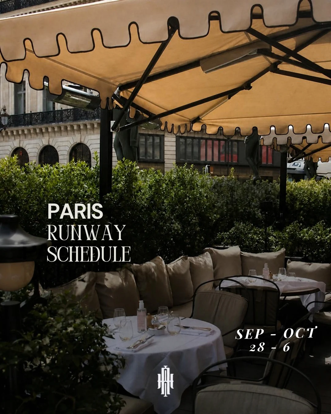 Paris Runway Schedule — cover