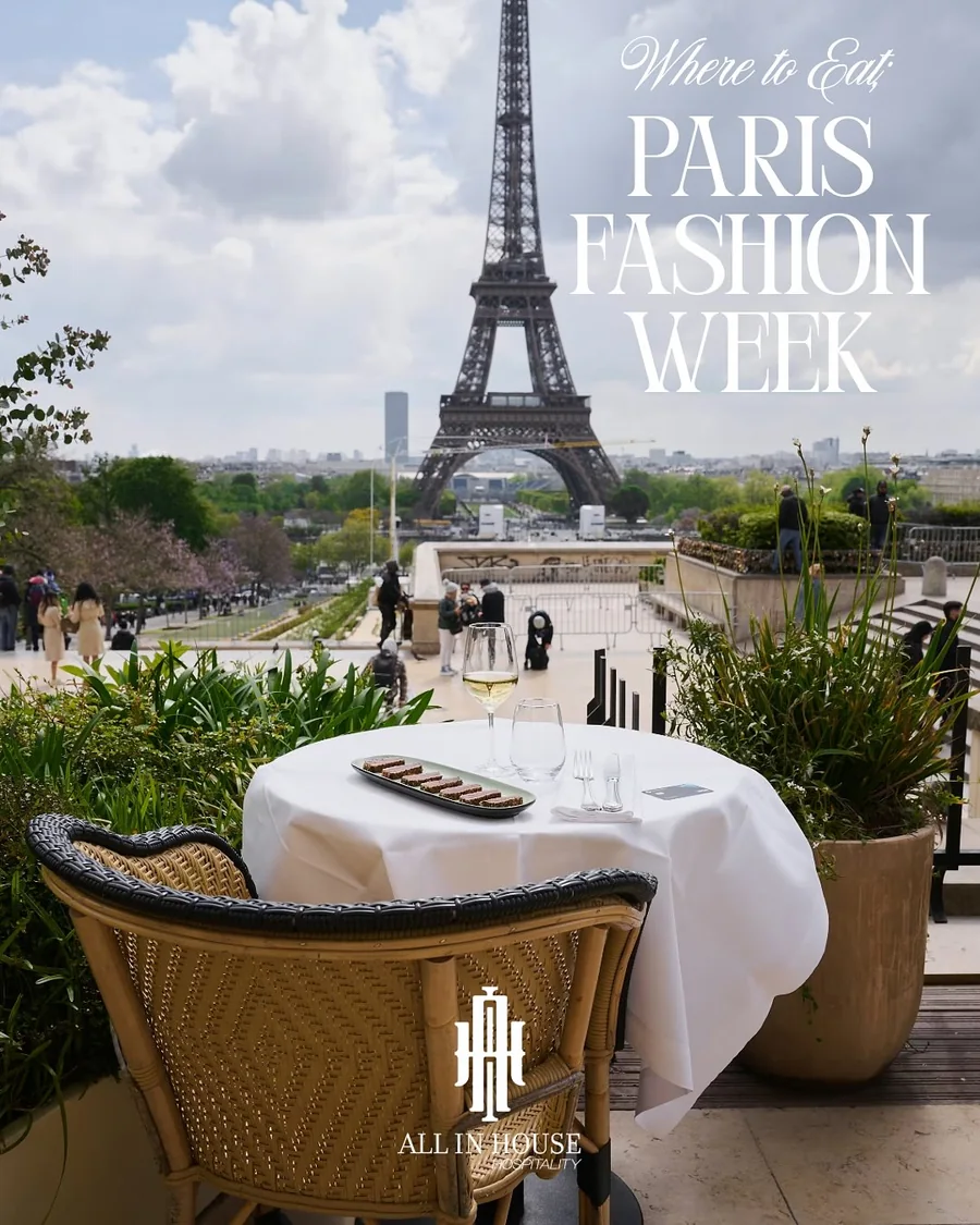 Where to Eat, Paris Fashion Week, the cover as posted